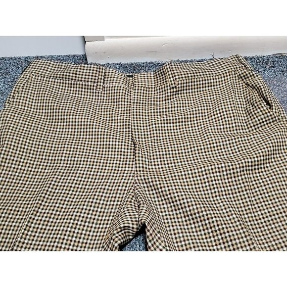 Vintage Haggar Imperial Women's Slacks Pants Size 20 Waist 40 Checkered Pattern - Picture 3 of 8
